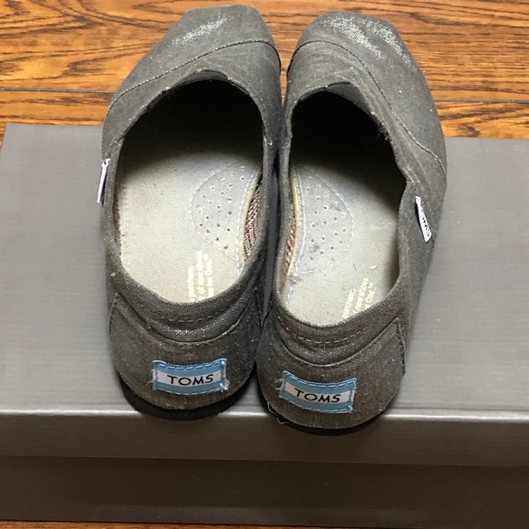 Toms Metallic Slip-ons - Picture 3 of 3